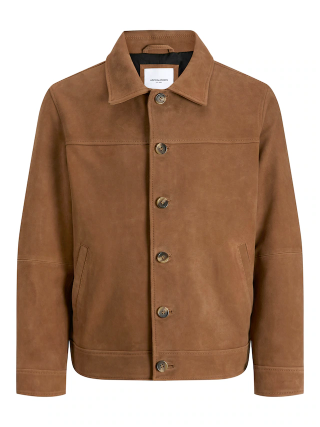 Jack & Jones Hemdjacke »JJECASABLANCA SHACKET SN« mit auffälliger Knopfleiste