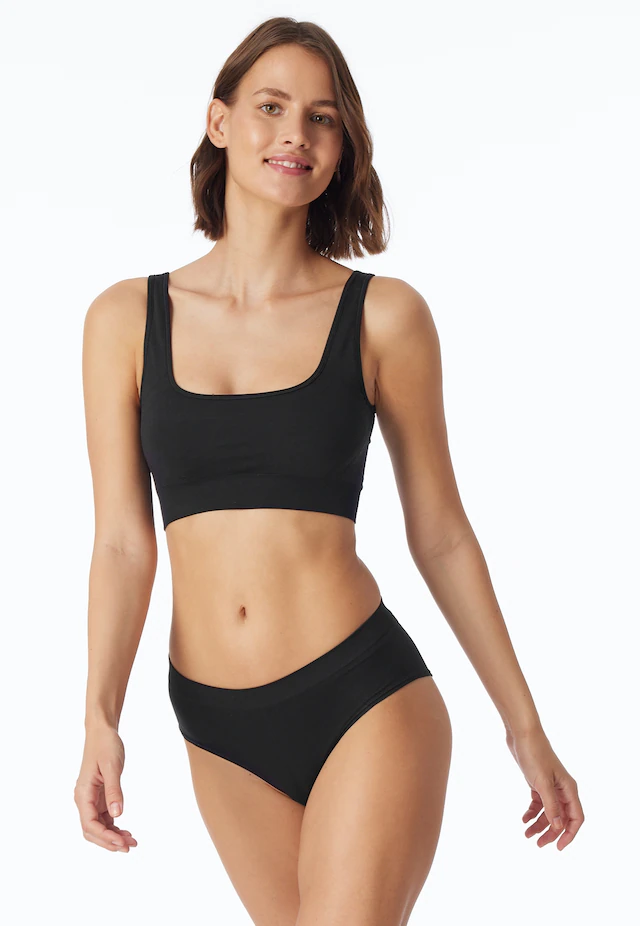 Schiesser Bustier »Casual Seamless« 2in1, wendebar, U- oder V-Ausschnitt, ohne störende Seitennähte