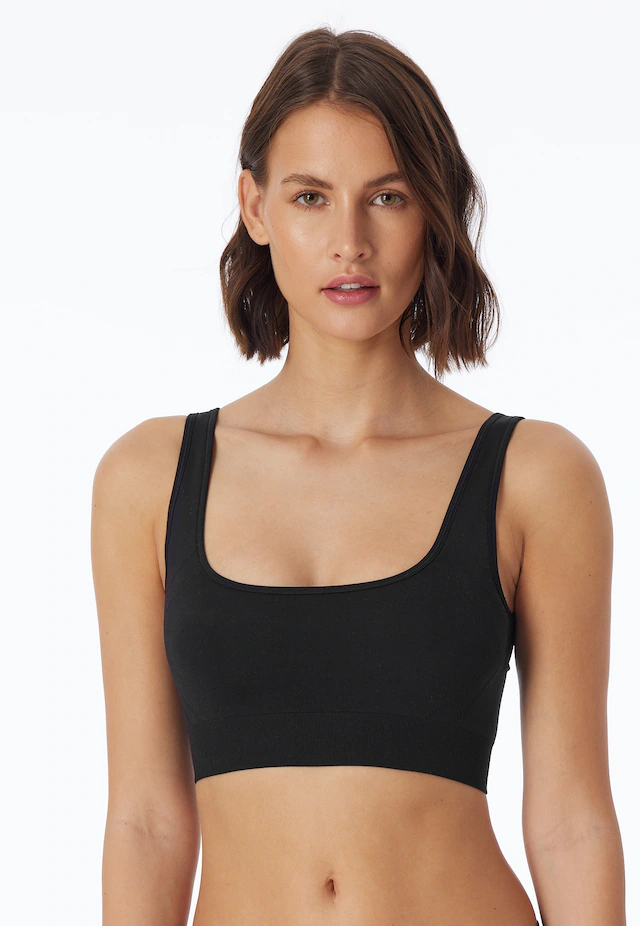 Schiesser Bustier »Casual Seamless« 2in1, wendebar, U- oder V-Ausschnitt, ohne störende Seitennähte