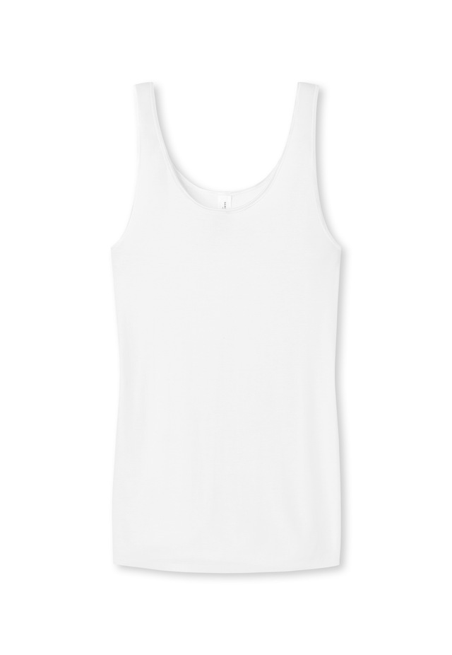 Schiesser Tanktop »Luxury« tiefer Rundhalsausschnitt, ohne störende Seitennähte