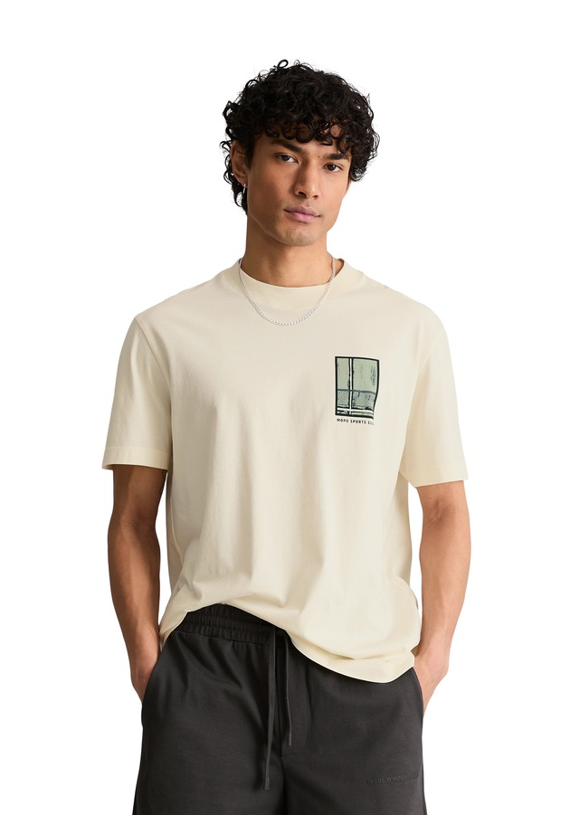 Marc O'Polo DENIM T-Shirt relaxed fit mit Rückenprint