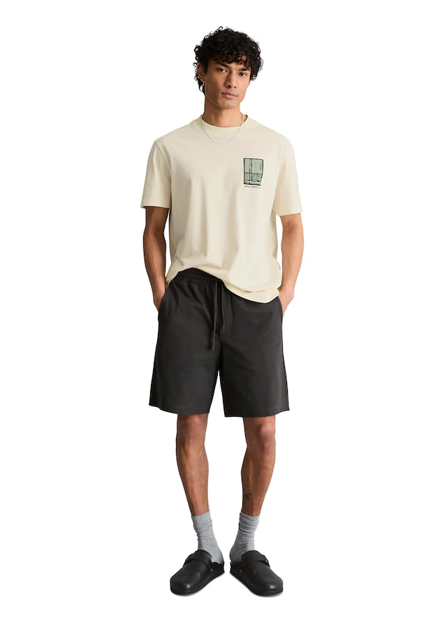 Marc O'Polo DENIM T-Shirt relaxed fit mit Rückenprint
