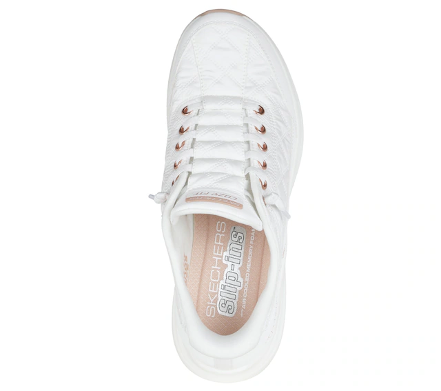 Skechers Slip-On Sneaker »CONTOUR FOAM-GOLDEN HOUR« Slipper, Freizeitschuh, Schlupfschuh mit Slip-Ins Funktion