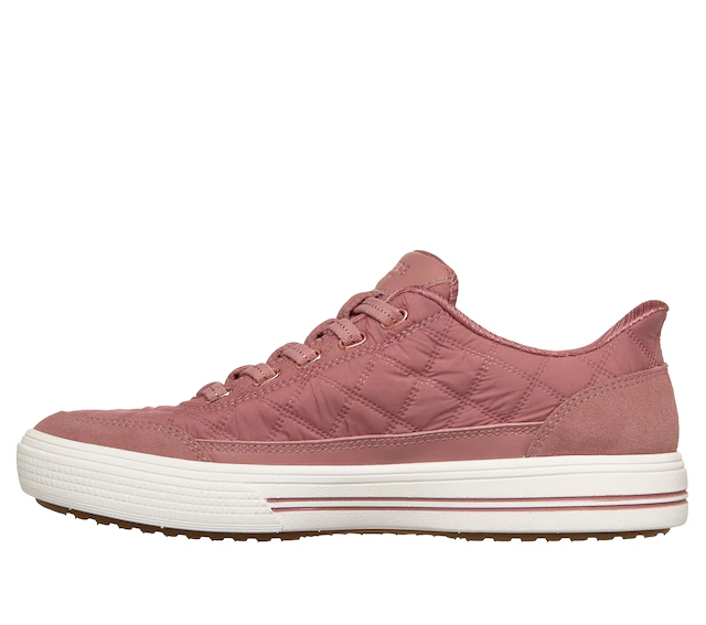 Skechers Slip-On Sneaker »ARCH FIT ARCADE-CUDDLE STEPS« Slipper, Schlupfschuh, Freizeitsneaker mit elastischen Schnürsenkeln