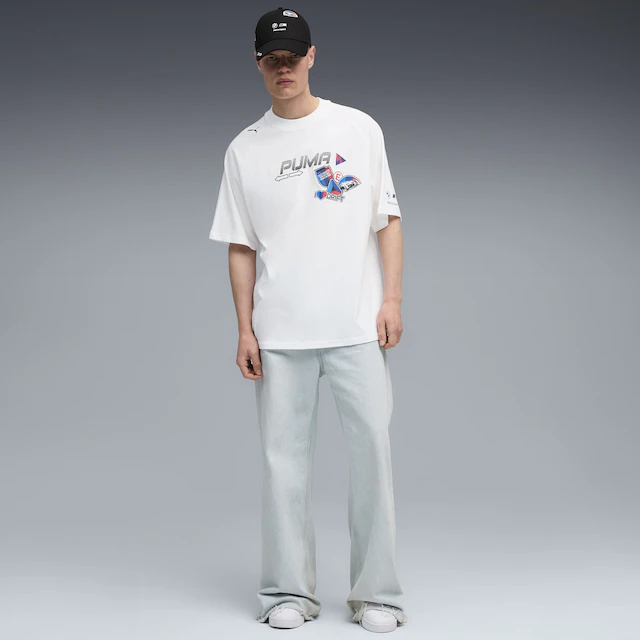 PUMA T-Shirt »BMW M Motorsport Sticker T-Shirt Herren«