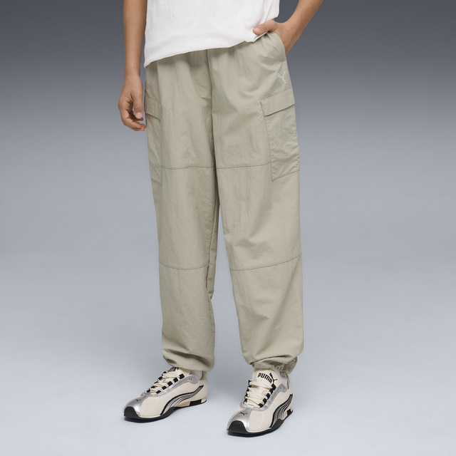 PUMA Sporthose »WARDROBE ESS Relaxed Gewebte Cargohose Jungen«