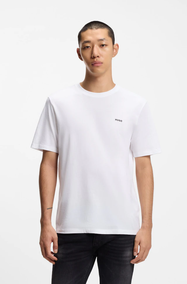 HUGO T-Shirt »Dero« Rundhalsausschnitt, Regular Fit, Basic Must Have