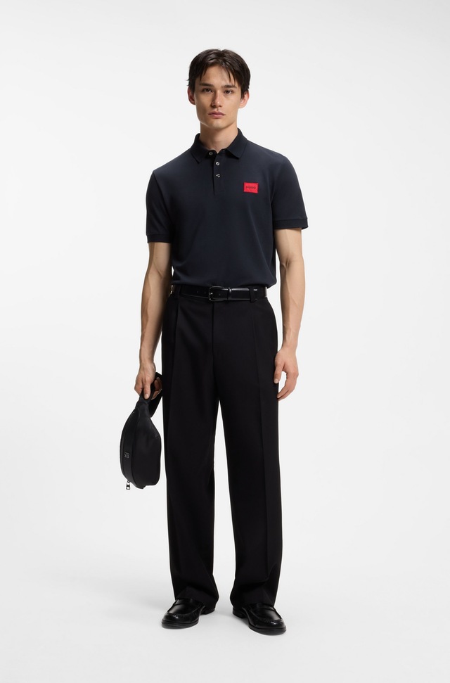 HUGO Poloshirt »Dereso« Slim Fit, Kurzarm, HUGO Weblabel
