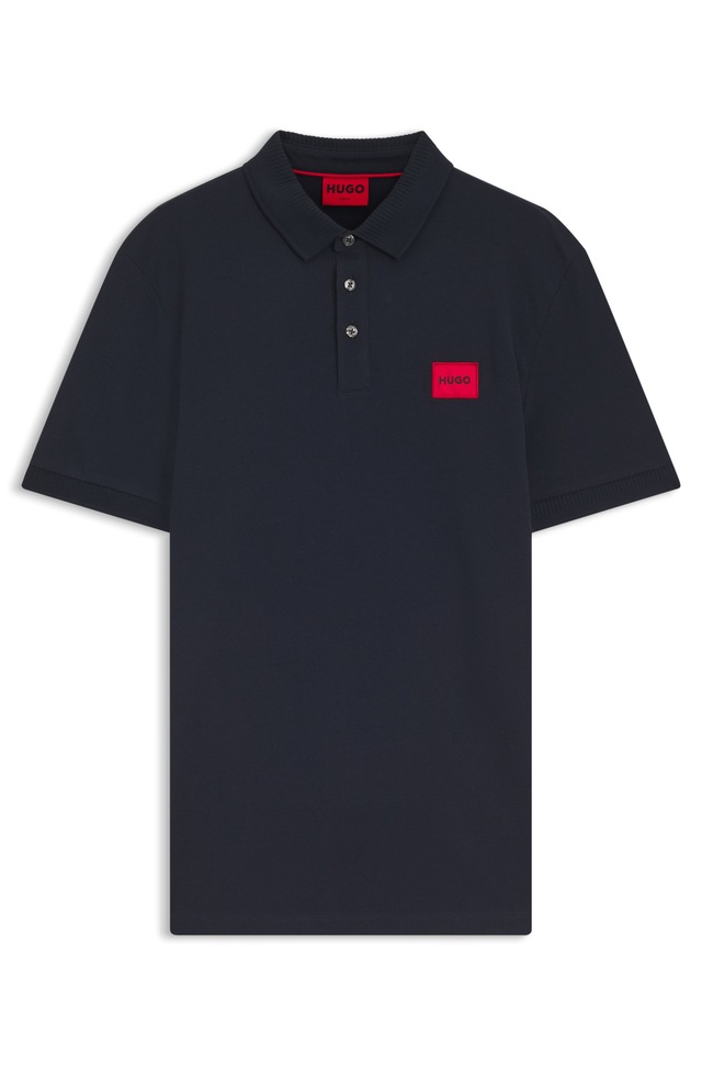 HUGO Poloshirt »Dereso« Slim Fit, Kurzarm, HUGO Weblabel