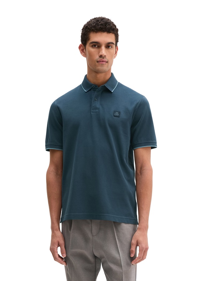 Marc O'Polo Poloshirt weiches Tragegefühl, regular Fit, Logopatch auf der Brust