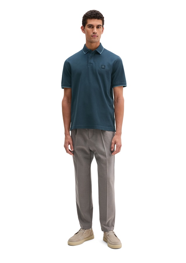 Marc O'Polo Poloshirt weiches Tragegefühl, regular Fit, Logopatch auf der Brust
