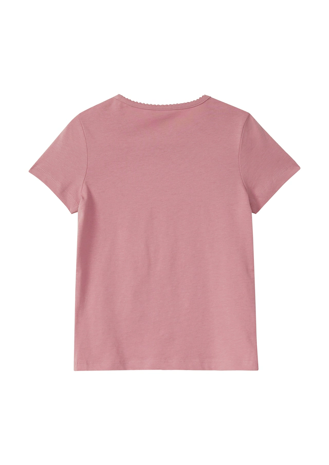 s.Oliver Junior Kurzarmshirt mit Pailletten, für Girls