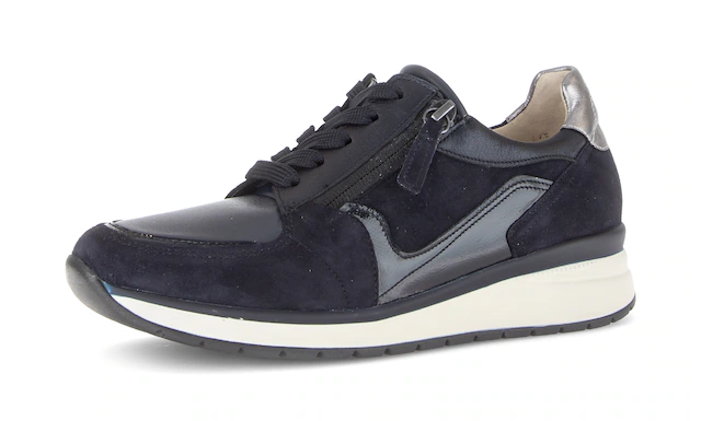 Gabor Keilsneaker »CAPRI« Freizeitschuh, Halbschuh, Schnürer, in Weite K (=extraweit)