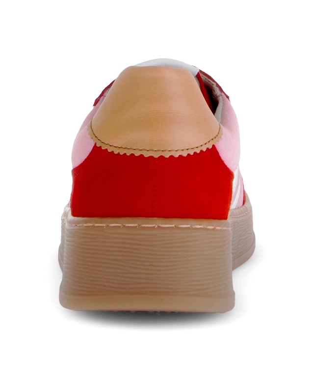 Gabor Plateausneaker »FLORENZ« Freizeitschuh, Halbschuh, Schnürer, im Retrolook, Weite G (=weit)