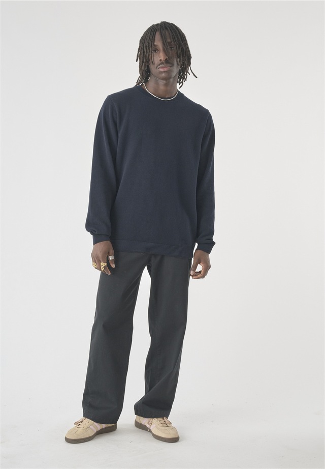 Cleptomanicx Strickpullover »Crewneck Grower« im lockeren Schnitt