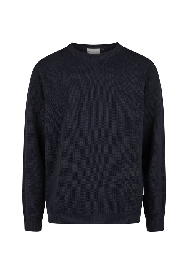 Cleptomanicx Strickpullover »Crewneck Grower« im lockeren Schnitt