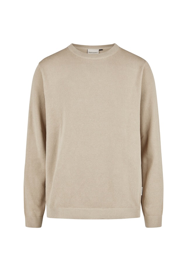 Cleptomanicx Strickpullover »Crewneck Grower« im lockeren Schnitt