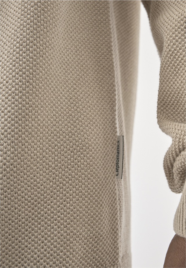 Cleptomanicx Strickpullover »Crewneck Grower« im lockeren Schnitt