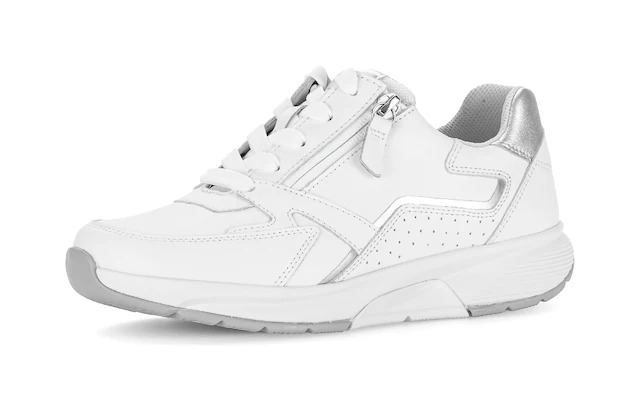 Gabor Keilsneaker , Freizeitschuh, Halbschuh, Schnürschuh mit Kontrastbesätzen