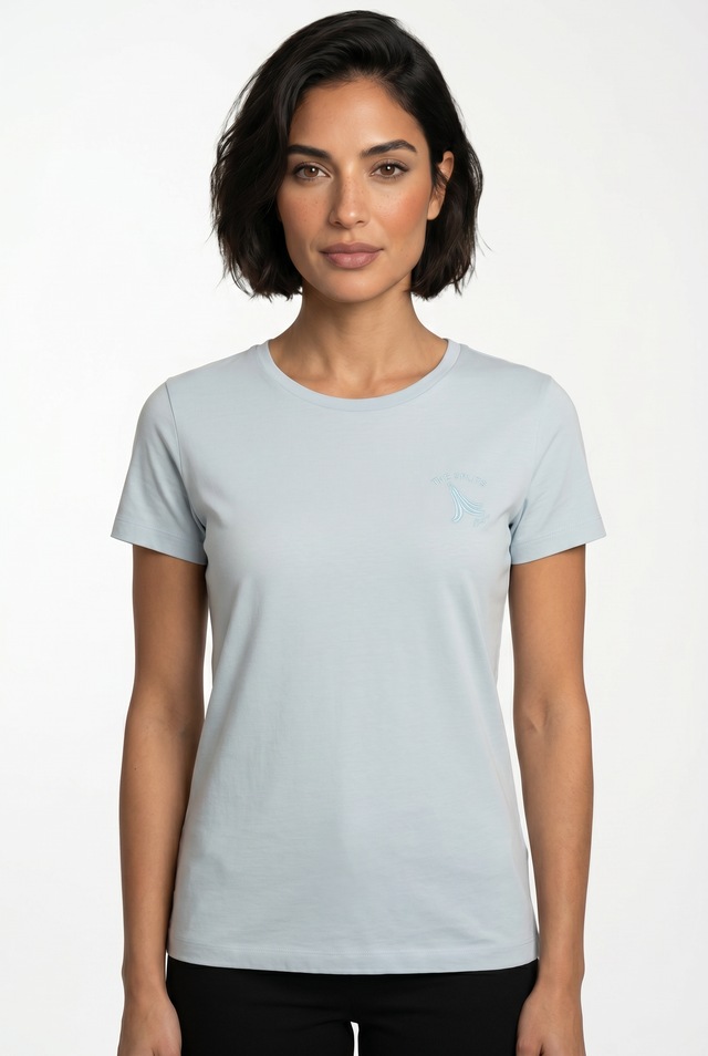 BOSS ORANGE T-Shirt »Elove Premium Damenmode« im Slim Fit, bestickt