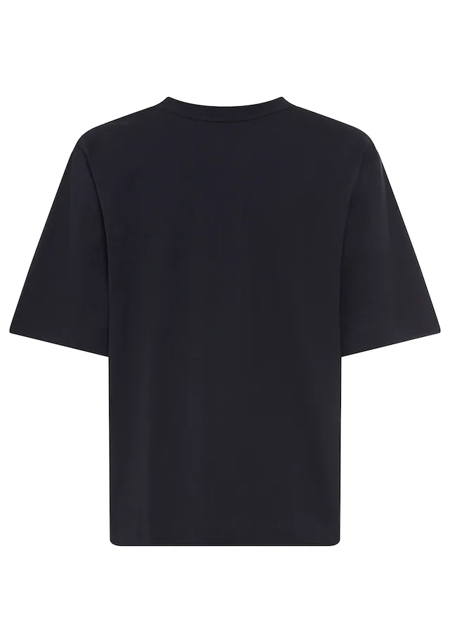 BOSS ORANGE T-Shirt »Eregular Premium Damenmode« mit Logo-Detail, Relaxed Fit