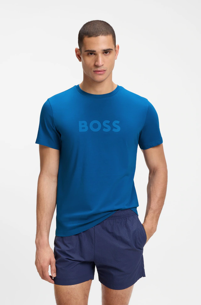 BOSS Strandshirt »T-Shirt RN« mit UV Schutz (SPF 50+), Swimwear