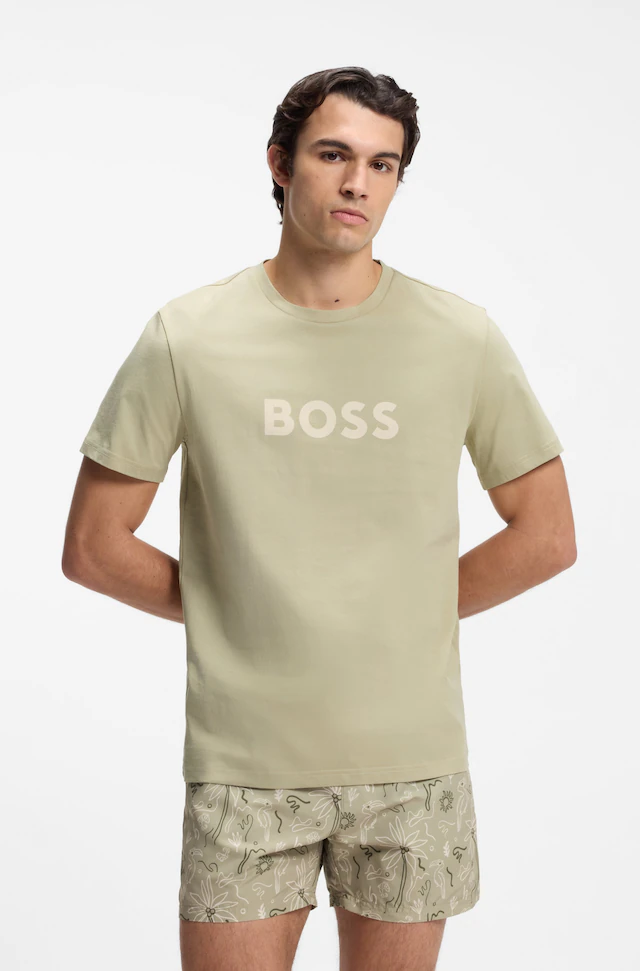 BOSS Strandshirt »T-Shirt RN« mit UV Schutz (SPF 50+), Swimwear