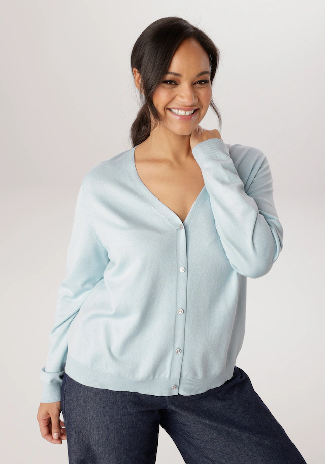 Aniston PLUS Strickjacke mit edlen Knöpfen