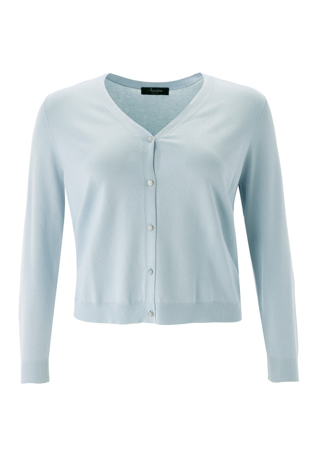 Aniston PLUS Strickjacke mit edlen Knöpfen