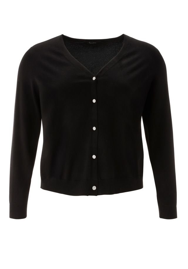 Aniston PLUS Strickjacke mit edlen Knöpfen