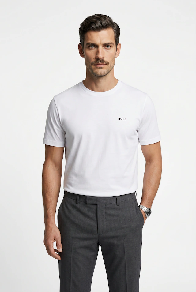 BOSS GREEN T-Shirt »Tee 3Pack Regular Fit« Packung, 3er-Pack, 3 Stretch Jersey Cotton, Logo on Chest, Sparpackung