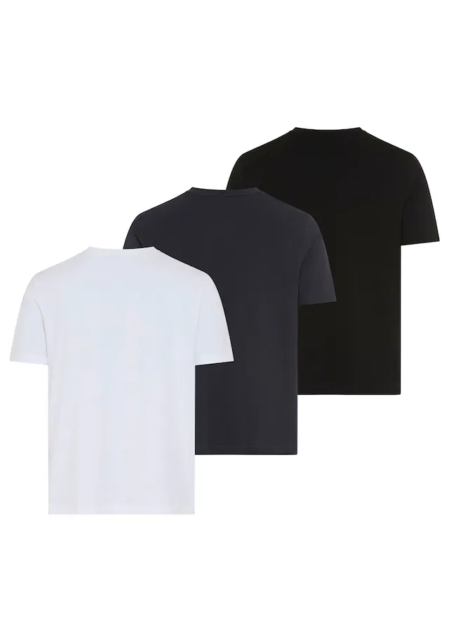 BOSS GREEN T-Shirt »Tee 3Pack Regular Fit« Packung, 3er-Pack, 3 Stretch Jersey Cotton, Logo on Chest, Sparpackung