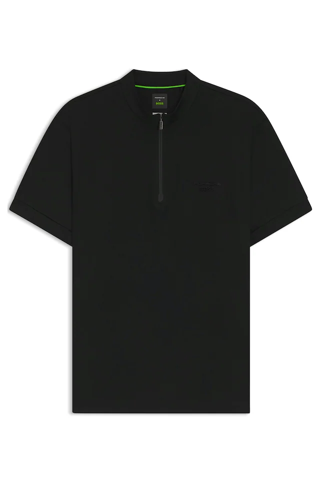 BOSS GREEN Poloshirt »Porsche Spirit 70 Capsule Collection« Premium Herrenmode Innovative Geruchskontroll-Technologie HEIQ MINT