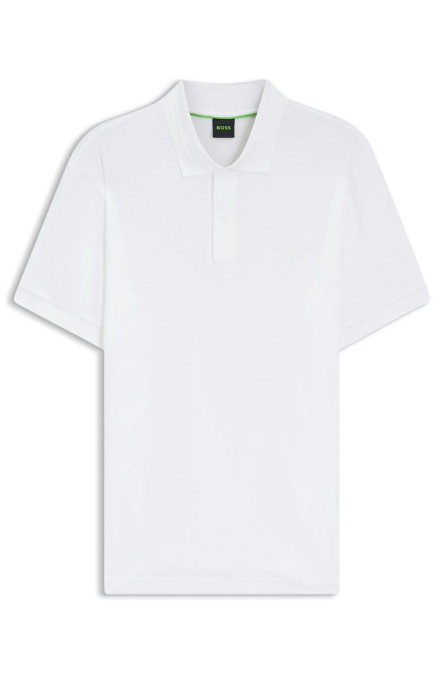 BOSS GREEN Poloshirt »Porsche Spirit 70 Capsule Collection« Premium Herrenmode Innovative Geruchskontroll-Technologie HEIQ MINT