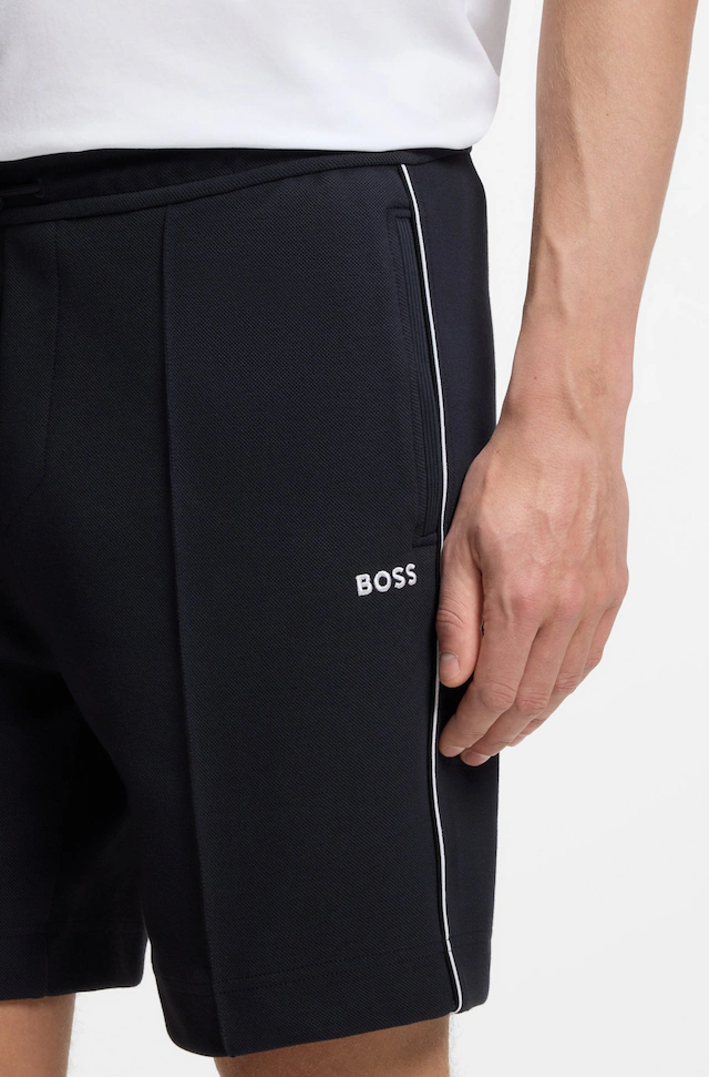 BOSS GREEN Shorts »Join Headlo« Piqué-Qualität mit Paspeln