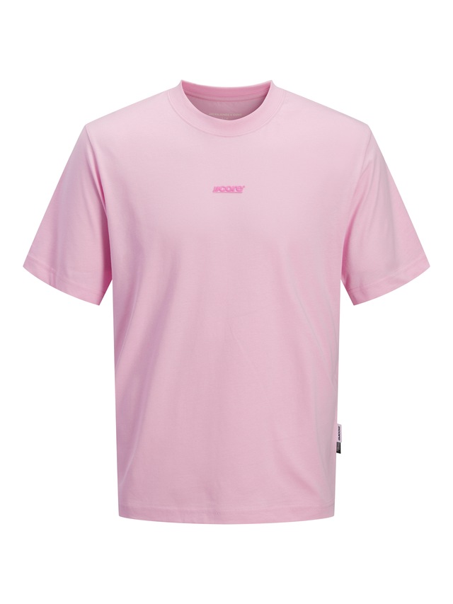 Jack & Jones T-Shirt »JCOCLUB BACK TEXT PRNT TEE SS CREW SN« mit Print