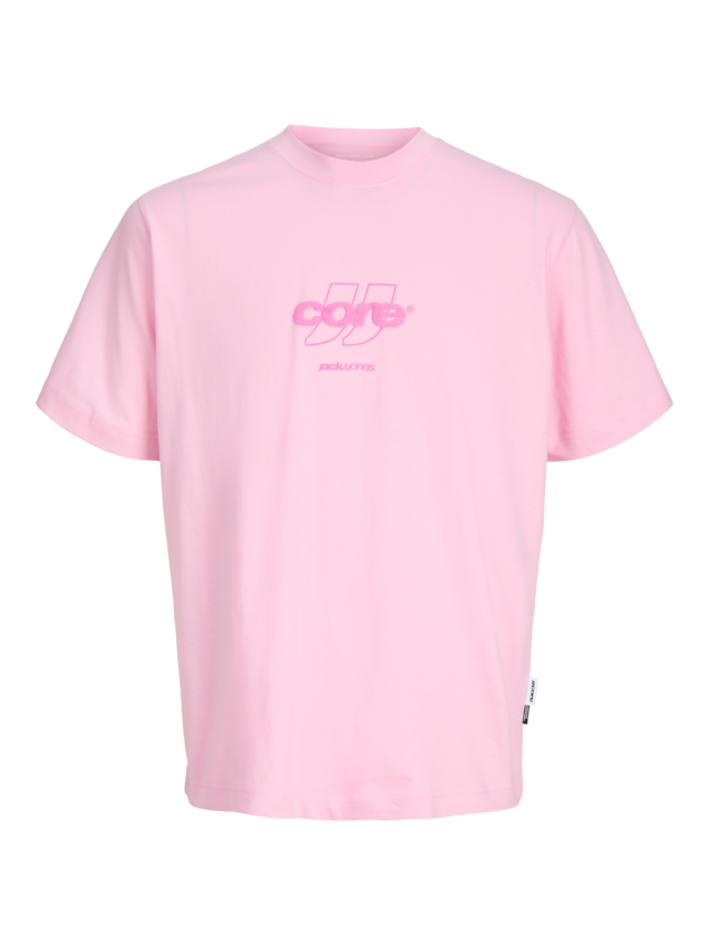 Jack & Jones T-Shirt »JCOCLUB FRONT PRINT TEE SS CREW SN« mit Print