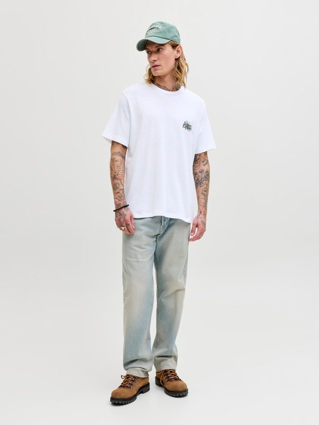 Jack & Jones T-Shirt »JORMONTAUK MULTICOLOR GRAPHIC TEE CN«