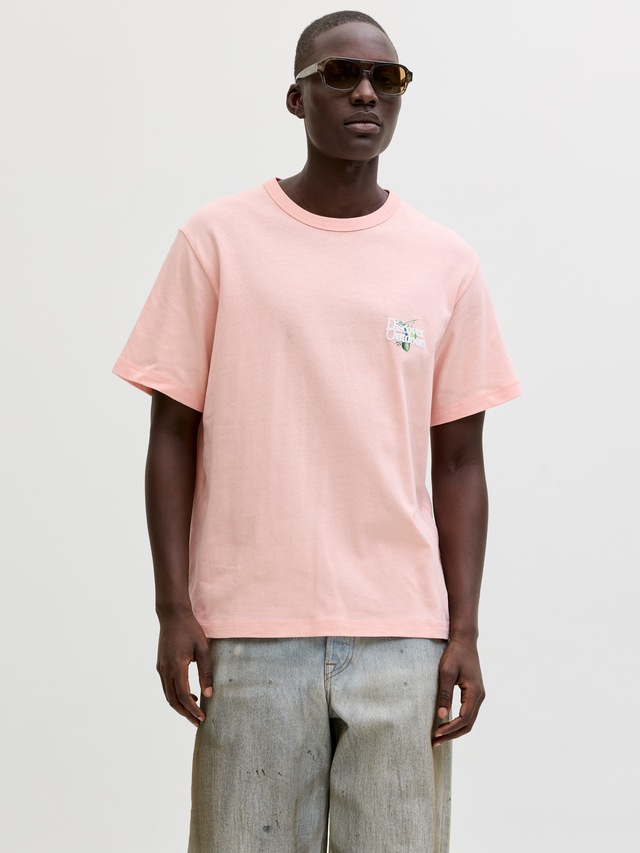 Jack & Jones T-Shirt »JORMONTAUK MULTICOLOR GRAPHIC TEE CN«