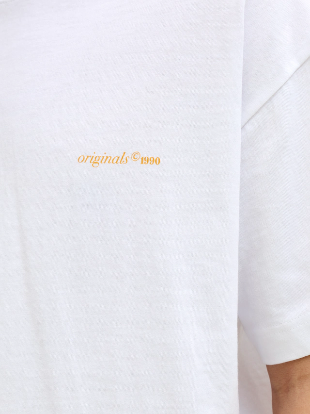 Jack & Jones T-Shirt »JORMONTAUK BACK GRAPHIC TEE SSCN EA26 SN« Baumwolle, locker geschnitten