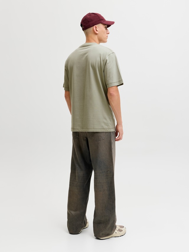 Jack & Jones T-Shirt »JORNORREBRO PHOTO TEE SS CREW NECK« Baumwolle, relaxed fit