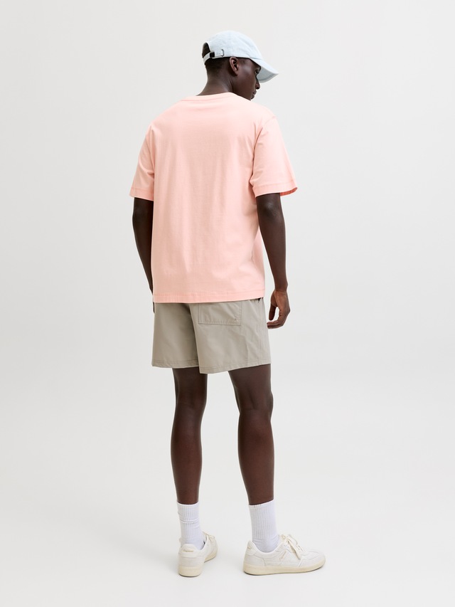 Jack & Jones T-Shirt »JORNORREBRO PHOTO TEE SS CREW NECK« Baumwolle, relaxed fit