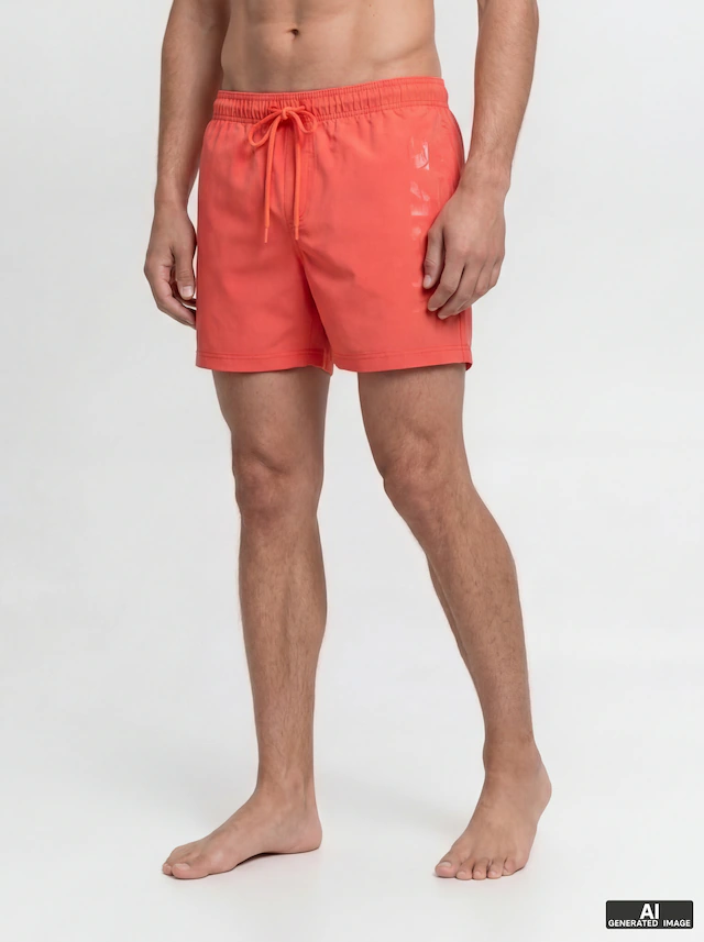 Jack & Jones Badeshorts »JPSTMAUI WAVE LOGO SWIM SHORTS SN« Kunstfaser, normal geschniten