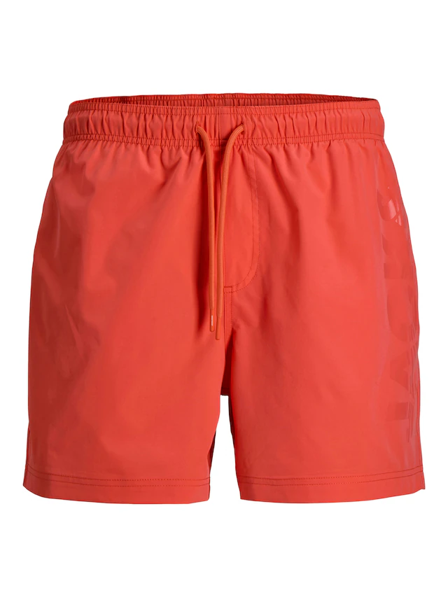 Jack & Jones Badeshorts »JPSTMAUI WAVE LOGO SWIM SHORTS SN« Kunstfaser, normal geschniten
