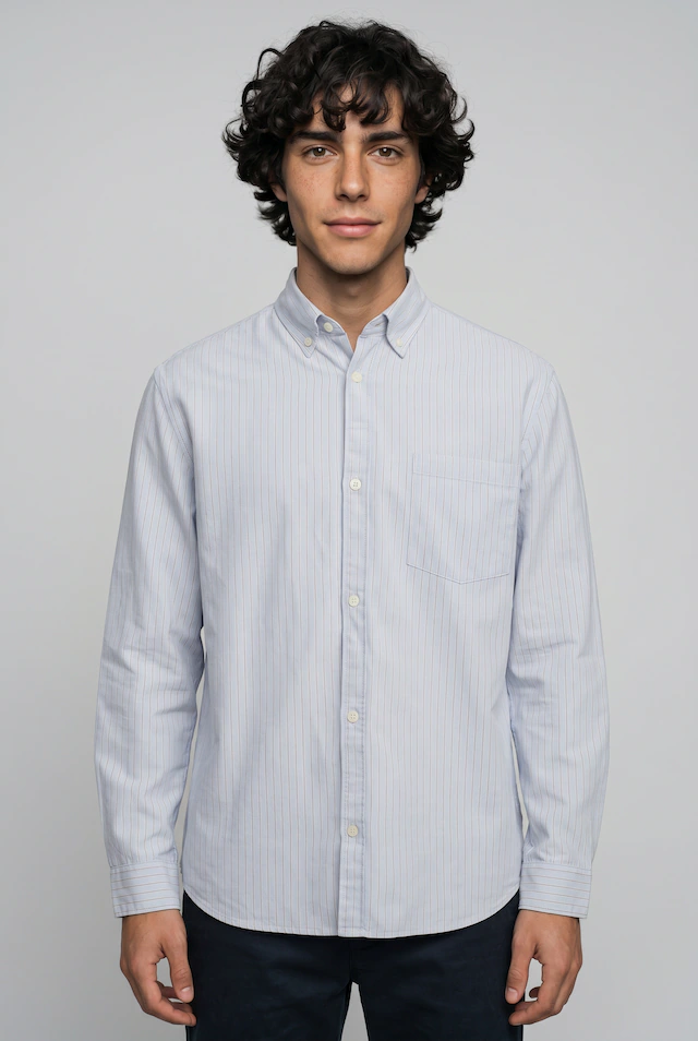Jack & Jones Langarmhemd »JORNORREBRO OXFORD SHIRT L/S«