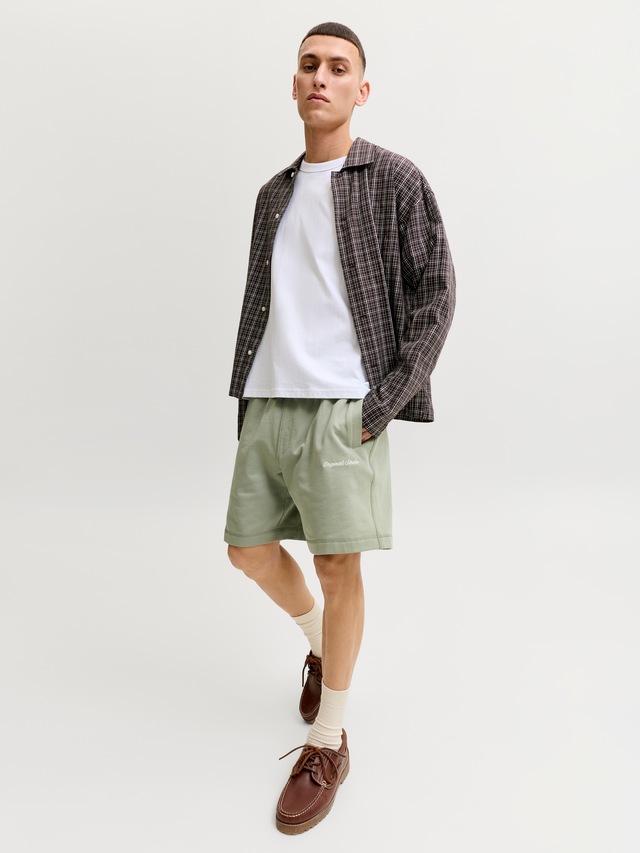 Jack & Jones Sweatshorts »JPSTKARL NORREBRO SWEAT SHORTS REG SN« Baumwollmischung, relaxed fit