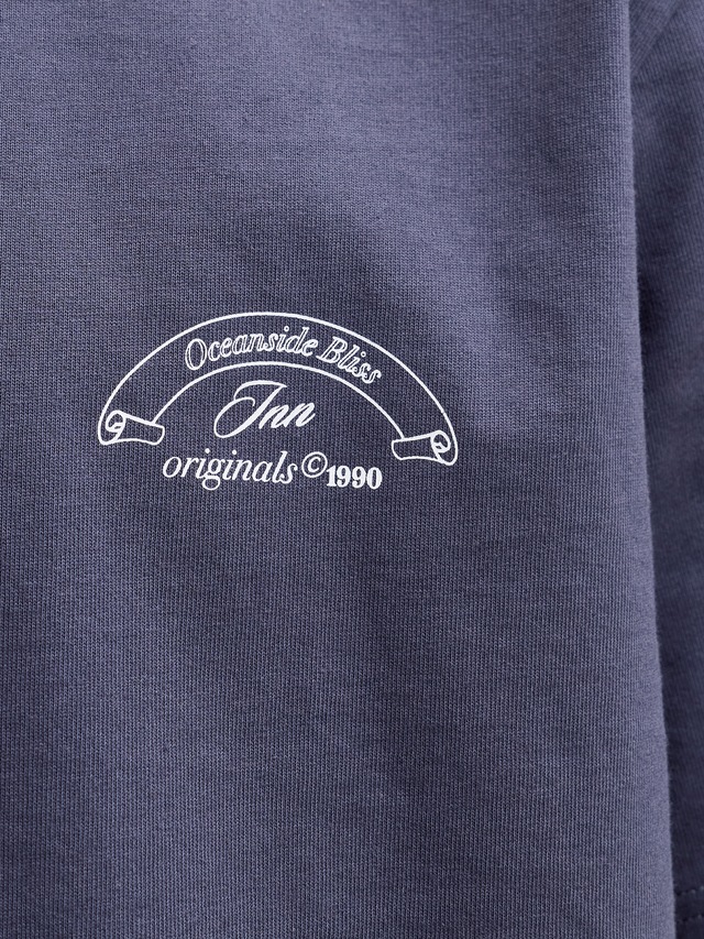 Jack & Jones T-Shirt »JORMONTAUK PHOTO BACK TEE SS CN«