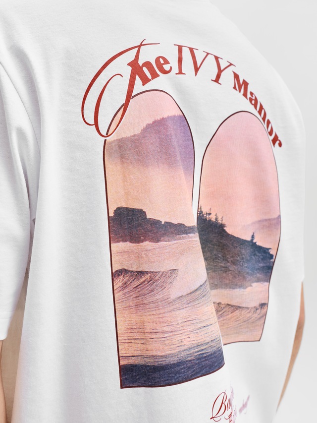 Jack & Jones T-Shirt »JORMONTAUK PHOTO BACK TEE SS CN«