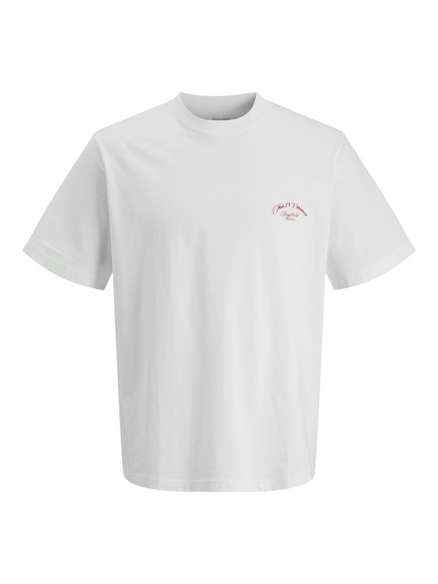 Jack & Jones T-Shirt »JORMONTAUK PHOTO BACK TEE SS CN«