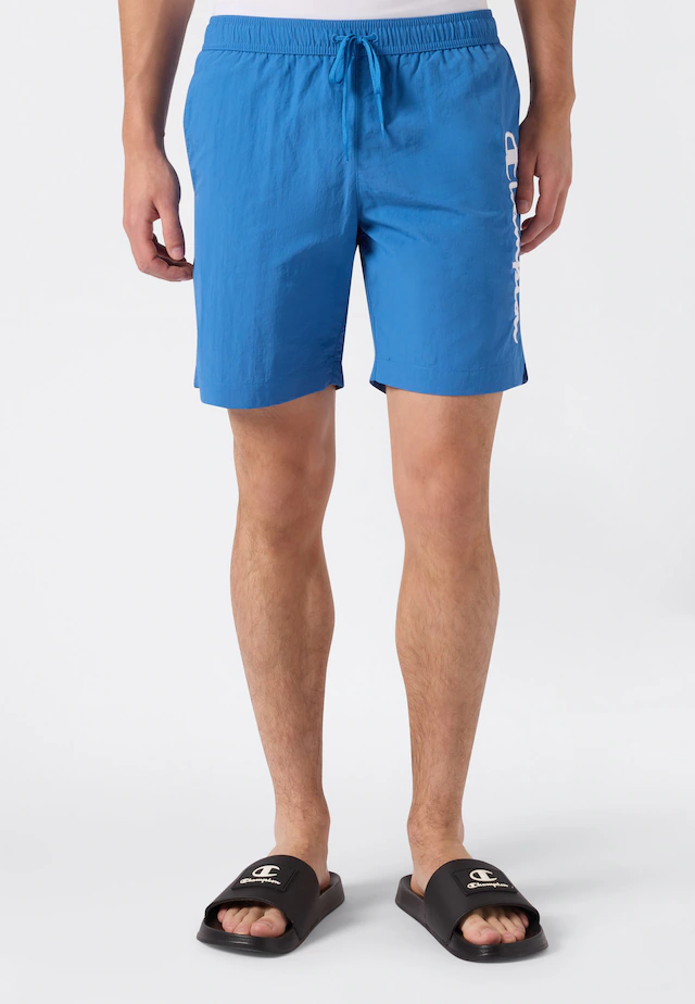 Champion Badeshorts »Beachshort Standard Fit« mit Logostickerei, unifarben, pflegeleicht, schnell trocknend